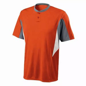 Maillot de baseball sans manches pour homme, respirant, color-block, anti-humidité, coupe classique, adulte, toutes saisons, polyester, devant - Product Image 4