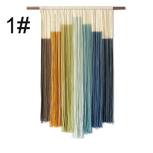 Décoration murale en macramé arc-en-ciel faite à la main pour les fêtes, les événements, la maison, le studio et la salle de classe, avec un style moderne et coloré - Product Image 3