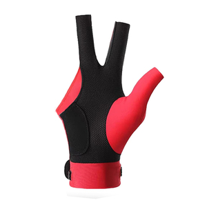 Guantes de billar de 3 dedos ajustables y con pantalla táctil, precio competitivo, guantes de snooker de nailon 2026 para hombres y mujeres - Product Image 2