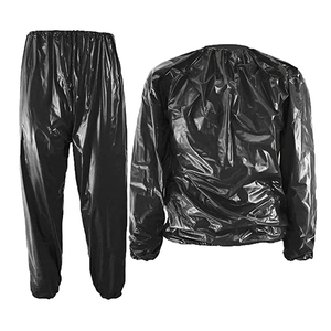 Traje de Sauna Personalizable al por Mayor para Pérdida de Peso, Sudadera con Capucha para Hombres y Mujeres, Fitness, Gimnasio, Entrenamiento, Poliéster Elástico Premium - Product Image 1