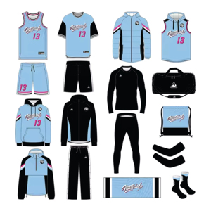 Vêtements de sport de haute qualité, commande en gros, maillot de course court noir rose vif à séchage rapide, ensemble uniforme de basketball, nom d'équipe personnalisé - Product Image 6