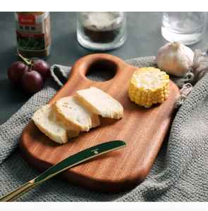Grande planche à découper en bois avec rainure pour jus, épaisse planche de cuisine pour viande, légumes, fruits, plateau de boucher - Product Image 4