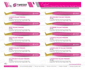 แหนบปลายแหลมผลิตภัณฑ์ที่ดีที่สุดที่กำหนดชื่อแบรนด์ได้เองช่วยเพิ่มประสิทธิภาพและคุณภาพของแหนบต่อขนตา - Product Image 6