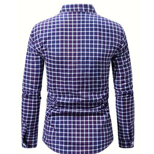 Chemise de bureau pour hommes en gros, 100 % coton sergé, personnalisation de marque, fournisseur d'usine OEM, séchage rapide, respirante - Product Image 5