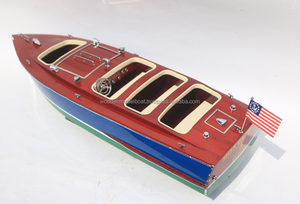 Gia Nhien Fabricant Conception personnalisée quantité minimale de commande basse MISS CATALINA 5 AVALON MODÈLE DE BATEAU EN BOIS-MODÈLE DE BATEAU EN BOIS-ARTISANAT - Product Image 4