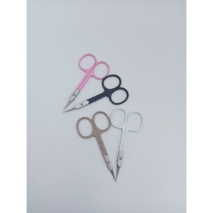 Ciseaux professionnels en acier inoxydable pour cuticules, sourcils et poils du nez, pour droitiers, soins personnels - Product Image 3