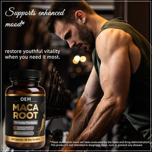 OEM <span class=keywords><strong>Maca</strong></span> <span class=keywords><strong>Root</strong></span> Capsules für Männer zur natürlichen Steigerung der Vitalität ausdauer und des hormonellen Gleichgewichts - Product Image 4
