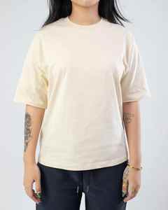 T-shirt ample à épaules tombantes pour femme, 240 GSM, qualité supérieure, 100 % coton, décontracté, grande taille, respirant, écologique, uni - Product Image 6