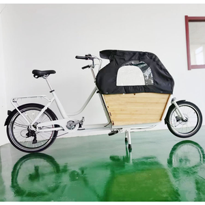 Vélo cargo électrique à moteur arrière pour livraison et transport familial (bébé) - Offre spéciale - Product Image 1