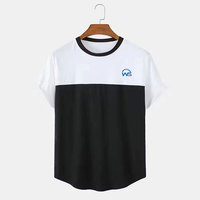 Camiseta Casual de Hombre de Alta Calidad, 100% Algodón Tejido, Personalizable con su Propio Logotipo, Transpirable, Ecológica, Superventas al Por Mayor