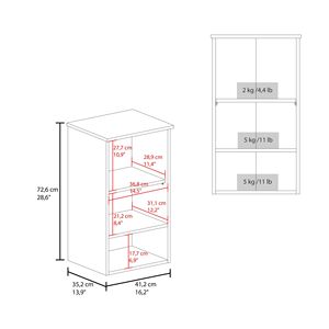 Nulato 1 porta 3 mensola armadietto dei medicinali mensole bagno - Product Image 4