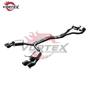 Système d'échappement Vortex en acier inoxydable OEM Valvetronic Catback pour Porsche Macan S GTS 3.0T 3.6 Valve Installation facile - Product Image 4