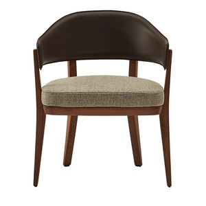 เก้าอี้ทานอาหารไม้เนื้อแข็งเกรดเชิงพาณิชย์ เบาะผ้าหุ้ม ทนทาน เหมาะสำหรับร้านอาหารและโรงแรม - Product Image 2