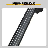 Full Size 4/4 Professional Electric Style Cello with Case Bow Rosin & Earphone Connecting Line Plywood Maple Back/Side Material
