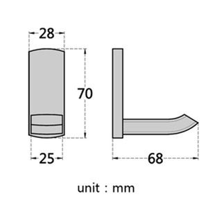 Pacchetto Vintage in ottone bronzo nero appendiabiti 4 accessori da bagno per vestiti asciugamano KJFG02HEI - Product Image 5