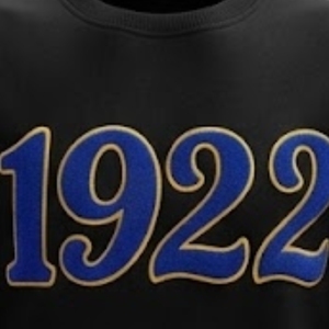 เสื้อสเวตเชิ้ตเชนิลล์ลายปักสีดำแบบคัสตอมปี 1922 ทรงคอกลม ยูนิเซ็กส์ สไตล์ลำลอง สตรีทแวร์ แฟชั่นท็อป คุณภาพพรีเมียม - Product Image 5