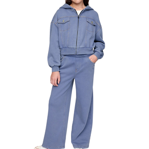 Sudadera con Capucha para Niña, 100% Algodón, Antibolitas, Tejido Transpirable y Cómodo, Venta al por Mayor, Personalizable, Muestra Gratuita, Mejor Calidad - Product Image 2