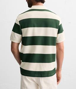 Camiseta polo de secado rápido, textura suave, tela transpirable, costuras duraderas, ideal para bordar, imprimir logotipos y cómoda en uso. - Product Image 2