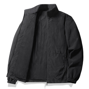 Chaqueta de Trabajo Retro para Hombre, con Cuello Alto y Bordado de Logotipo Personalizado, Precio de Fábrica en China y Bangladesh, para Primavera y Otoño - Product Image 3