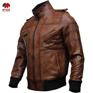 Veste en cuir respirante pour homme, design personnalisé Ryan Pro Gear, impression de logo sur mesure, conception ODM OEM. - Product Image 2
