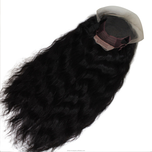 Nuestras pelucas de cabello virgen con encaje frontal HD y densidad 250 ofrecen un aspecto natural con cabello humano suave y real, y una línea de cabello indetectable. - Product Image 3