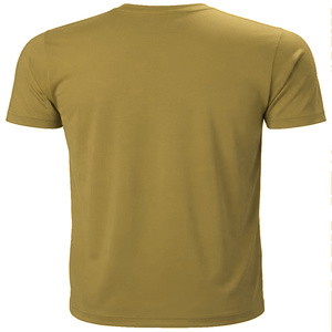 Camiseta de Algodón de Manga Corta y Cuello Redondo para Hombre, Color Sólido, Informal, Básica, de Verano, Fabricante de Ropa Personalizada al por Mayor - Product Image 2