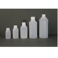 Bouteilles en plastique à col étroit de qualité supérieure, résistantes aux fuites, en HDPE et PET, pour le stockage de produits chimiques, emballages industriels et de laboratoire