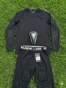ชุดเสื้อและกางเกงฮอกกี้แบบกำหนดเอง ZIXIANG เสื้อรัดรูปเสริมแผ่นรองรับ กางเกงจ็อกเกอร์เอวยางยืด พร้อมแผ่นป้องกัน ระบายอากาศ แห้งเร็ว สำหรับทุกเพศ - Product Image 5