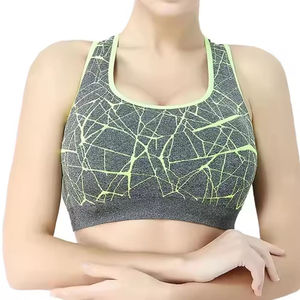 Soutien-gorge de sport respirant de haute qualité pour femmes, best-seller, avec fermeture éclair, logo personnalisé sur le devant, dernier modèle, design tendance et nouveau. - Product Image 5