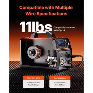 เครื่องเชื่อม MIG แบบ4-in-1 160Amp เชื่อมแบบหลากหลาย160Amp - Product Image 6