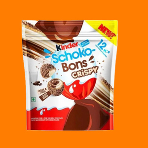 Chocolate Kinder Schoko-Bons Crispy 67.2g en Oferta, Dulces de Chocolate para Merendar a Diario, Bocados de Chocolate a Precio Económico - Product Image 2