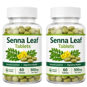 Tabletas de Hoja de Senna 100% Orgánicas y Puras, Tabletas de Hoja de Senna de Grado Alimenticio, Ricas en Antioxidantes y Minerales para Reforzar la Inmunidad - Product Image 3