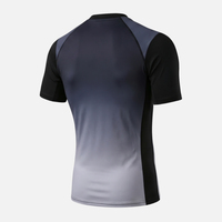 Maillot de bain UPF 50+ anti-UV, protection solaire, séchage rapide, manches courtes, col rond