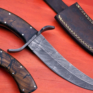 Couteau de chasse en acier inoxydable de haute qualité, outil de survie en plein air, lame de survie robuste personnalisée pour le camping en plein air, équipement de survie - Product Image 5