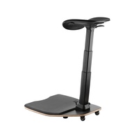 Tabouret de Bar ergonomique Anti-Fatigue, chaise pivotante sur pied, pour le bureau à domicile,
