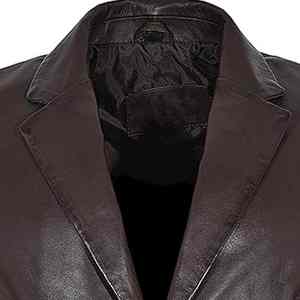 Chaquetas de Cuero para Hombre, Abrigos Cómodos e Informales para Invierno, Chaquetas de Cuero Genuino de Piel de Vaca para Fiestas y Uso Diario - Product Image 6