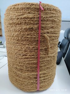 Corde en fibre de coco naturelle, corde en fibre de coco pour l'agriculture et le jardinage - Product Image 3