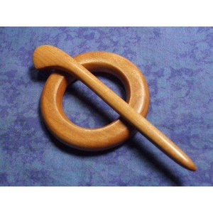 Horquilla de Pelo de Madera Tradicional Hecha a Mano, Herramienta para el Cabello Natural, Artesanía de Bambú y Madera de la India - Product Image 3