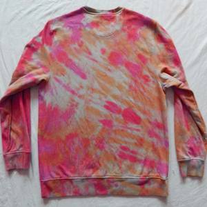 High Quality Custom <b>Men's</b> Oversized <b>Thermal</b> Casual Pullover Neck Sweatshirt Solid Pattern O-Neck Drop Shoulder Tie Dye Winter - Product Image 4