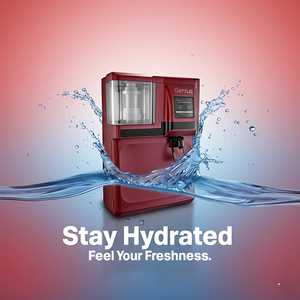 Système de purification d'eau GENIUS CHERRYRED, RO, UV, UF, cuivre, zinc, alcalin, technologie TDS, purificateur d'eau en plastique de qualité alimentaire 100% neuf - Product Image 4