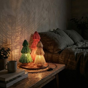 Meilleur prix Lampe de table en rotin pour arbre de Noël, lumières décoratives de fêtes, éclairage de Noël écologique fait main, fournisseur OEM en gros - Product Image 5