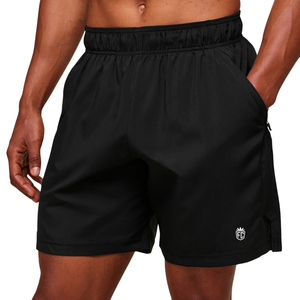 Shorts de sport pour homme, coupe slim, 7 pouces, légers, pour entraînement et fitness, noirs - Product Image 5
