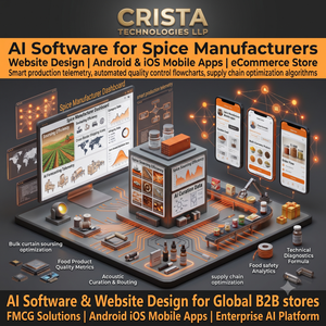 Logiciel IA pour les fabricants d'épices, conception de sites web, applications mobiles Android iOS, logiciel IA ERP CRM, WordPress, boutique e-commerce Shopify - Product Image 2