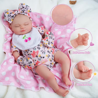 Poupée Reborn Bébé Skylar de 17 pouces en vinyle intégral, pour filles, à baigner, jouet souple et tendance, de la marque Babeside RTS