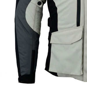Chaqueta de Motociclismo para Hombre, Impermeable, de Cordura y Cuero, de Alta Calidad, para Carreras - Product Image 5