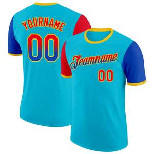 Fabricante de Camisetas de Béisbol Personalizadas de Primera Calidad, Logotipo del Equipo, Número del Jugador, Tela de Secado Rápido, Ropa Deportiva al Por Mayor - Product Image 1
