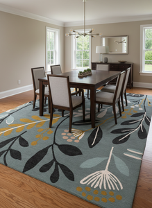 Alfombra Personalizada de Cualquier Diseño, Hecha a Mano, de Lana de Alta Calidad, Abstracta, Bordada, Apta para Mascotas, de Fabricante Indio - Product Image 5