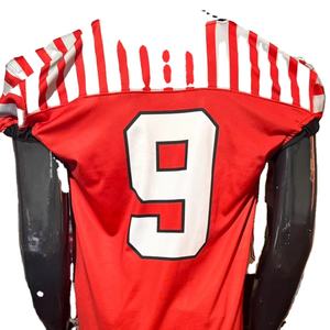 Maillot de football américain maillot de fan broderie par sublimation pour parents grande taille support personnalisé fabricant d'usine fabriqué au Pakistan - Product Image 1