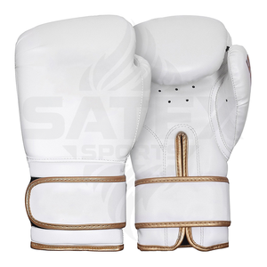 Guantes de Boxeo Muay Thai de Alta Calidad, Diseño MMA, Personaliza tu Propio Equipo Profesional de Kickboxing, Juego de Guantes de Boxeo de Cuero - Product Image 1