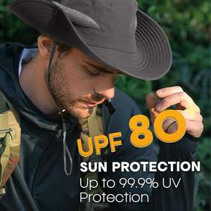 Sombrero de Pescador Reversible con Bordado Personalizado ODM OEM, Sombrero de Sol de Moda, Estilo Urbano, Informal, para Viajes, Pesca y Actividades al Aire Libre - Product Image 3